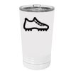 White Sublimatable 16 oz. Polar Camel Pint with Slider Lid Thumbnail