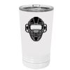 White Sublimatable 16 oz. Polar Camel Pint with Slider Lid Thumbnail