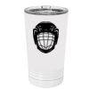 White Sublimatable 16 oz. Polar Camel Pint with Slider Lid Thumbnail