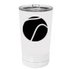 White Sublimatable 16 oz. Polar Camel Pint with Slider Lid Thumbnail