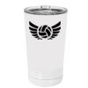 White Sublimatable 16 oz. Polar Camel Pint with Slider Lid Thumbnail