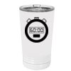 White Sublimatable 16 oz. Polar Camel Pint with Slider Lid Thumbnail