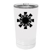 White Sublimatable 16 oz. Polar Camel Pint with Slider Lid Thumbnail