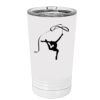 White Sublimatable 16 oz. Polar Camel Pint with Slider Lid Thumbnail