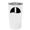 White Sublimatable 16 oz. Polar Camel Pint with Slider Lid Thumbnail