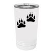 White Sublimatable 16 oz. Polar Camel Pint with Slider Lid Thumbnail