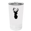 White Sublimatable 16 oz. Polar Camel Pint with Slider Lid Thumbnail