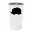 White Sublimatable 16 oz. Polar Camel Pint with Slider Lid Thumbnail