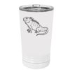 White Sublimatable 16 oz. Polar Camel Pint with Slider Lid Thumbnail
