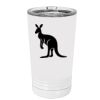 White Sublimatable 16 oz. Polar Camel Pint with Slider Lid Thumbnail