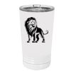 White Sublimatable 16 oz. Polar Camel Pint with Slider Lid Thumbnail