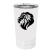 White Sublimatable 16 oz. Polar Camel Pint with Slider Lid Thumbnail