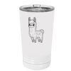 White Sublimatable 16 oz. Polar Camel Pint with Slider Lid Thumbnail