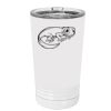 White Sublimatable 16 oz. Polar Camel Pint with Slider Lid Thumbnail