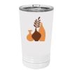 White Sublimatable 16 oz. Polar Camel Pint with Slider Lid Thumbnail