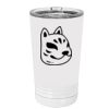 White Sublimatable 16 oz. Polar Camel Pint with Slider Lid Thumbnail