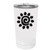White Sublimatable 16 oz. Polar Camel Pint with Slider Lid Thumbnail