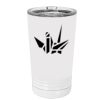 White Sublimatable 16 oz. Polar Camel Pint with Slider Lid Thumbnail