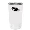 White Sublimatable 16 oz. Polar Camel Pint with Slider Lid Thumbnail