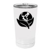 White Sublimatable 16 oz. Polar Camel Pint with Slider Lid Thumbnail