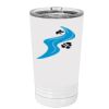 White Sublimatable 16 oz. Polar Camel Pint with Slider Lid Thumbnail