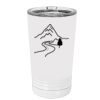 White Sublimatable 16 oz. Polar Camel Pint with Slider Lid Thumbnail