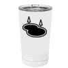 White Sublimatable 16 oz. Polar Camel Pint with Slider Lid Thumbnail