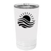 White Sublimatable 16 oz. Polar Camel Pint with Slider Lid Thumbnail