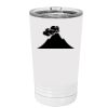 White Sublimatable 16 oz. Polar Camel Pint with Slider Lid Thumbnail
