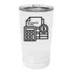 White Sublimatable 16 oz. Polar Camel Pint with Slider Lid Thumbnail