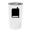 White Sublimatable 16 oz. Polar Camel Pint with Slider Lid Thumbnail