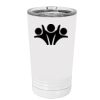 White Sublimatable 16 oz. Polar Camel Pint with Slider Lid Thumbnail