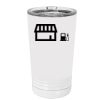 White Sublimatable 16 oz. Polar Camel Pint with Slider Lid Thumbnail