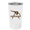 White Sublimatable 16 oz. Polar Camel Pint with Slider Lid Thumbnail