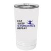 White Sublimatable 16 oz. Polar Camel Pint with Slider Lid Thumbnail