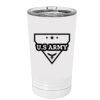White Sublimatable 16 oz. Polar Camel Pint with Slider Lid Thumbnail