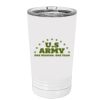White Sublimatable 16 oz. Polar Camel Pint with Slider Lid Thumbnail