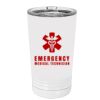 White Sublimatable 16 oz. Polar Camel Pint with Slider Lid Thumbnail