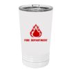 White Sublimatable 16 oz. Polar Camel Pint with Slider Lid Thumbnail