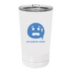 White Sublimatable 16 oz. Polar Camel Pint with Slider Lid Thumbnail