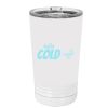 White Sublimatable 16 oz. Polar Camel Pint with Slider Lid Thumbnail
