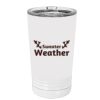 White Sublimatable 16 oz. Polar Camel Pint with Slider Lid Thumbnail