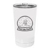 White Sublimatable 16 oz. Polar Camel Pint with Slider Lid Thumbnail