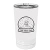 White Sublimatable 16 oz. Polar Camel Pint with Slider Lid Thumbnail