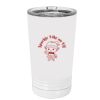 White Sublimatable 16 oz. Polar Camel Pint with Slider Lid Thumbnail